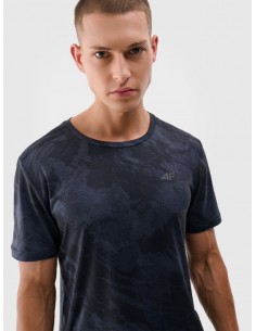 Camiseta negra 4F negra hombre 2