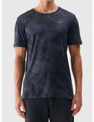 Camiseta negra 4F negra hombre