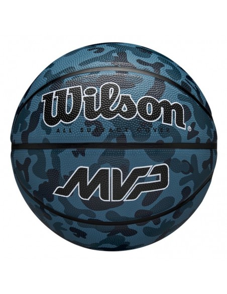 Balon basket azul Wilson azul