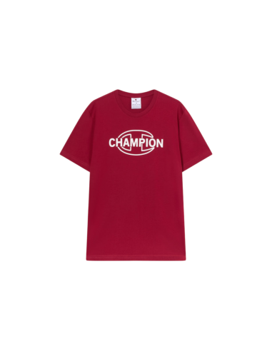 Camiseta gris manga corta Champion HOMBRE...