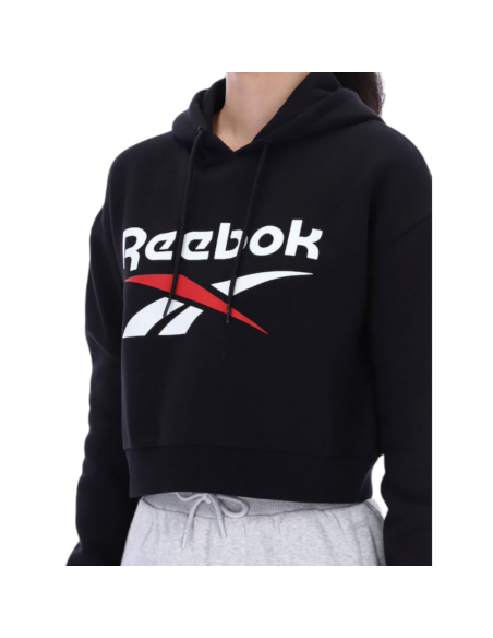 SUDADERA negra REEBOK AVERY 2 COL OVERSIZED CROPPED black 100241486