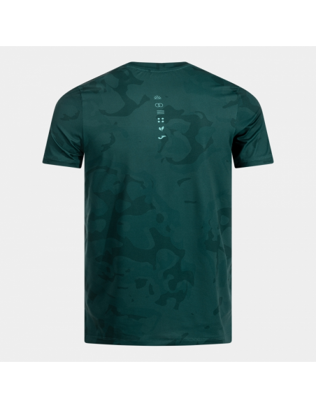 CAMISETA JOMA MANGA CORTA INDOOR VERDE TURQUESA  104497.346