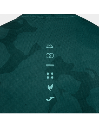 CAMISETA JOMA MANGA CORTA INDOOR VERDE TURQUESA...