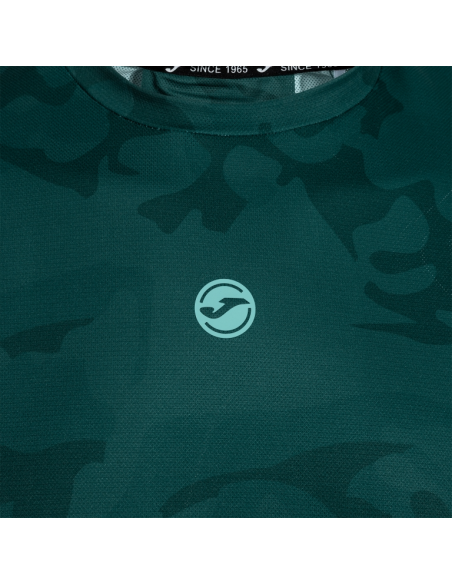 CAMISETA JOMA MANGA CORTA INDOOR VERDE TURQUESA  104497.346