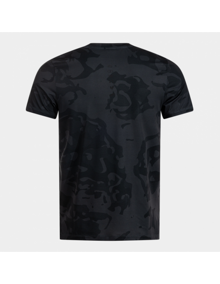 CAMISETA JOMA MANGA CORTA INDOOR NEGRA-GRIS  104497.100