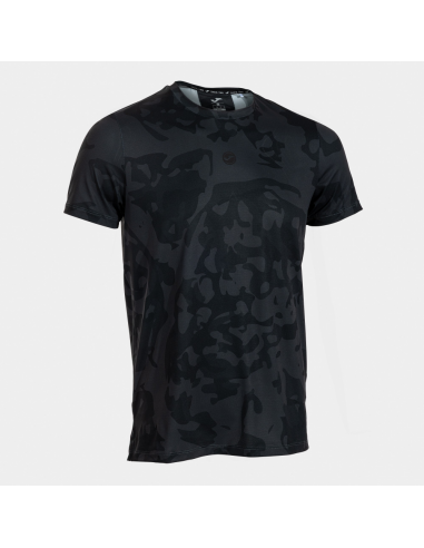 CAMISETA JOMA MANGA CORTA INDOOR NEGRA-GRIS...