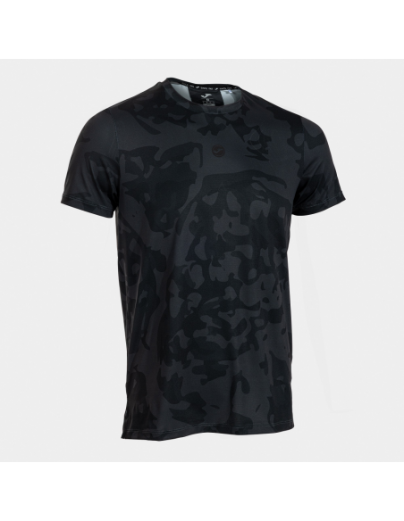 CAMISETA JOMA MANGA CORTA INDOOR NEGRA-GRIS  104497.100