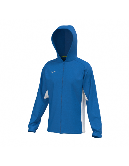 CHAQUETA CHANDAL HOMBRE CON CAPUCHA MIZUNO MICROFIBRA ELÁSTICA MZNRB