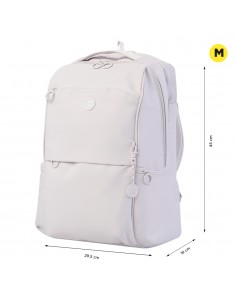 MOCHILA MUJER TOTTO BEIGE LAILA