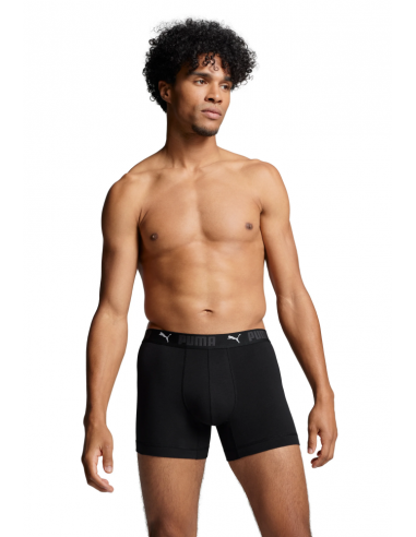 Boxer PUMA Negro 2 Unidades  SPORT COTTON...