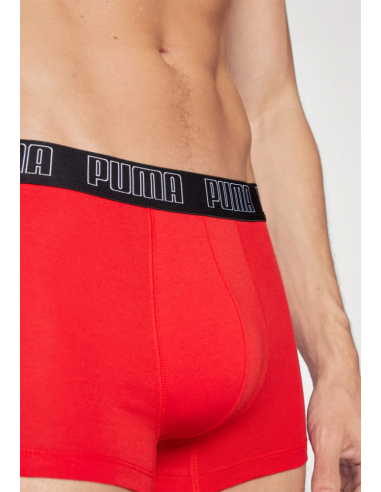 Boxer Pack de 2 unidades Puma Rojo y Negro Men...