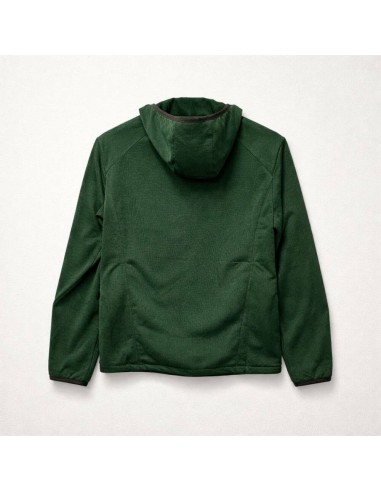 Sudadera Verde +8000 TIROS 253 hombre Abierta...