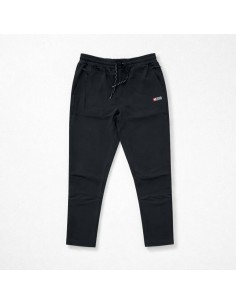 Pantalón Negro +8000 DAVEN 005 hombre Algodón 2