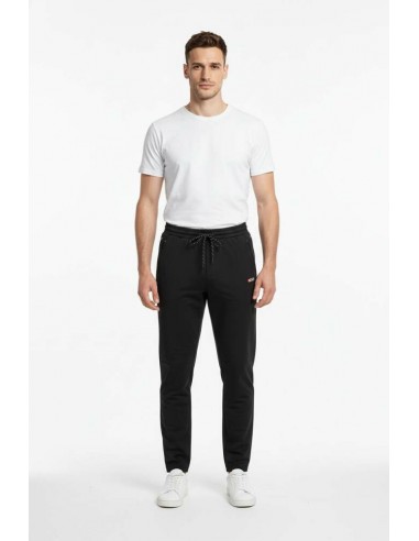 Pantalón Negro +8000 DAVEN 005 hombre Algodón