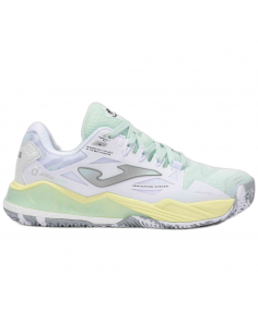 ZAPATILLA JOMA MUJER BLANCA PADEL SLAM LADY 2602 BLANCO