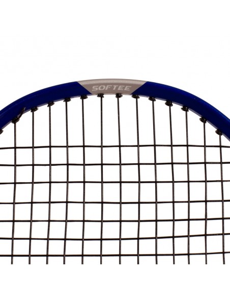 RAQUETA BADMINTON SOFTEE B2500 NEGRA UNISEX ALUMINIO