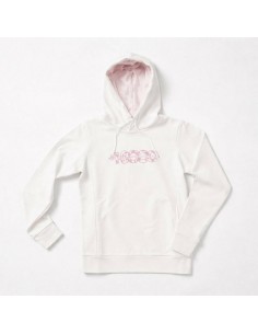 SUDADERA +8000 BLANCA CAPUCHA MUJER LARYS 8239-020