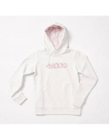 SUDADERA +8000 BLANCA CAPUCHA MUJER LARYS 8239-020