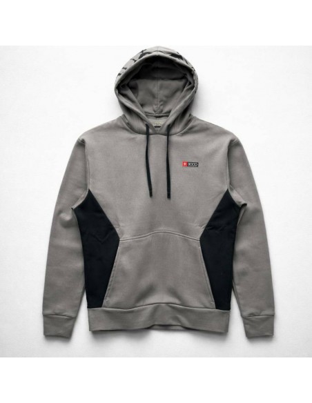 SUDADERA +8000 GRIS CAPUCHA DORNE 8235-042 HOMBRE