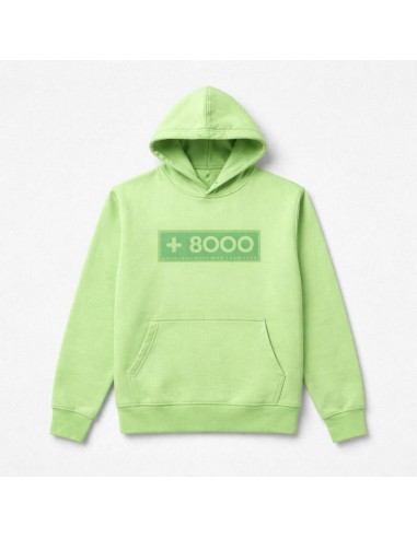 SUDADERA +8000 VERDE CAPUCHA JAQUEN 8240-058...