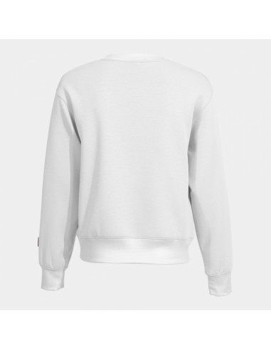 SUDADERA GIMNASIO MUJER BLANCA JOMA STEP