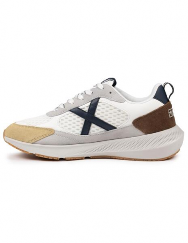 Zapatillas Blancas Munich LOOP 05 hombre Casual...