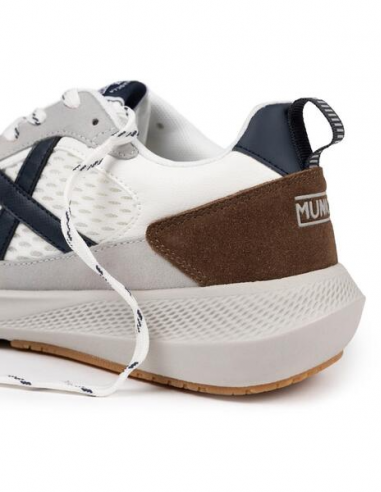 Zapatillas Blancas Munich LOOP 05 hombre Casual...