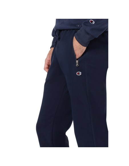 Pantalon de chandal Champion  Rib Cuff Pants  220804-BS501  AZUL MARINO-HOMBRE
