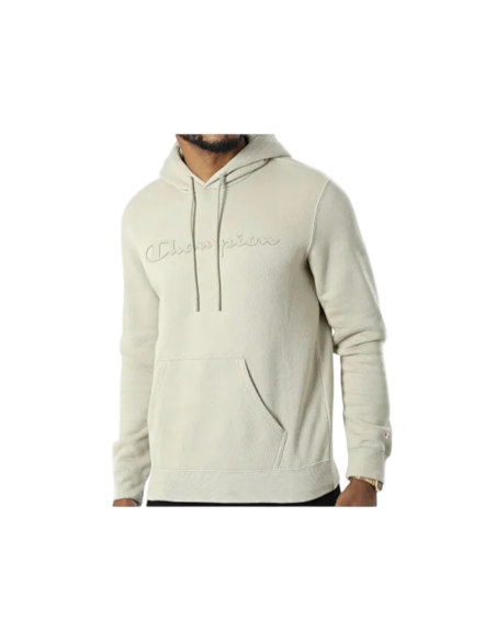 SUDADERA CHAMPION BEIGE 220782--YSO84 CAPUCHA