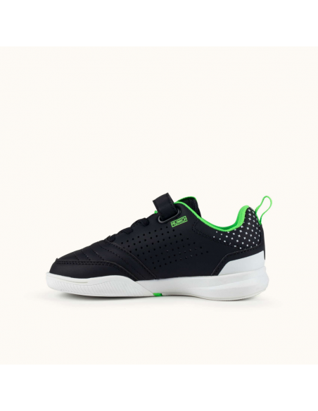 Zapatillas Negras Munich RONDITO KID ELASTIC LACE niño Futbol Sala 4067020