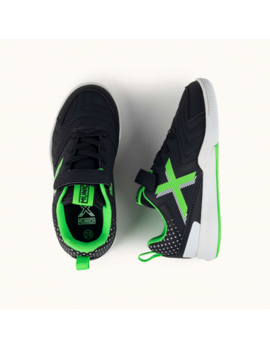 Zapatillas Negras Munich RONDITO KID ELASTIC...