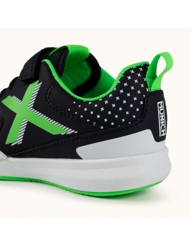 Zapatillas Negras Munich RONDITO KID ELASTIC...