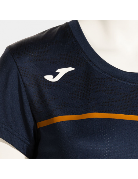 CAMISETA MANGA CORTA JOMA RECORD III MARINO 902526-300 AZUL NIÑA