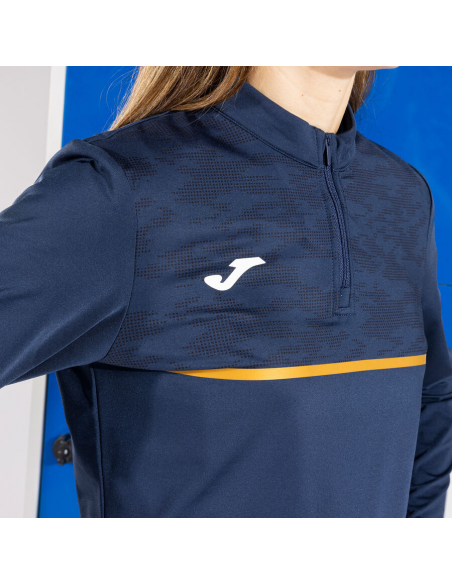 SUDADERA JOMA RECORD II  902529-300 AZUL MARINO NIÑA