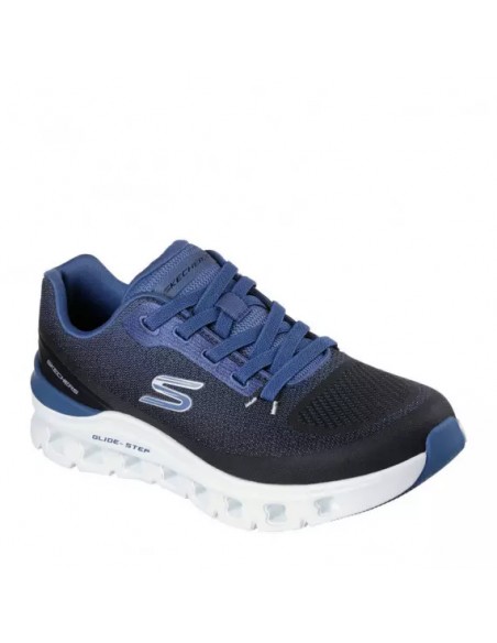 ZAPATILLA SKECHERS MARINO GLIDE STEP 233132-BKBL
