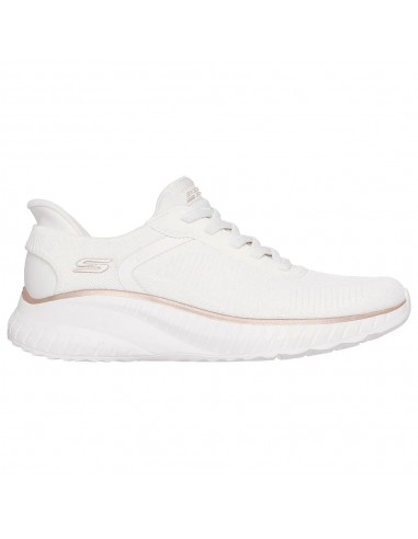 ZAPATILLA SKECHERS BOBS SQUAD BLANCA 117497/WTGD