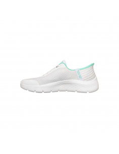 ZAPATILLA SKECHERS BLANCA MUJER 124836-WMNT GO WALK FLEX