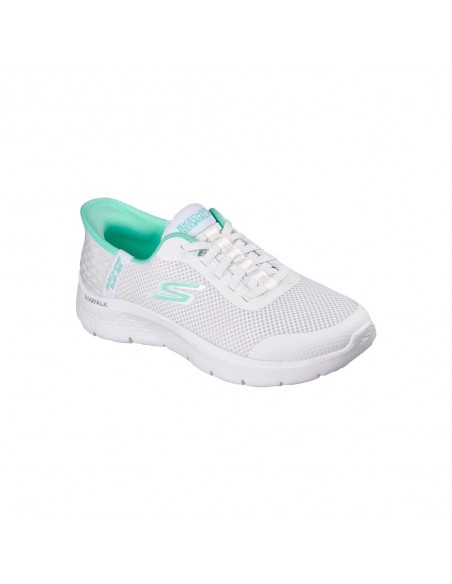 ZAPATILLA SKECHERS BLANCA MUJER 124836-WMNT GO WALK FLEX