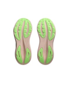 Zapatilla blanca-rosa Asics runing mujer 1012B930-100 2