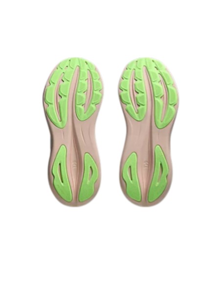 Zapatilla blanca-rosa Asics runing mujer 1012B930-100