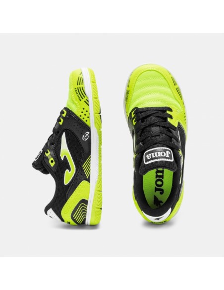 ZAPATILLA SALA MAX JR 2609 JOMA AMARILLO FLÚOR INDOOR  SMJS2609IN