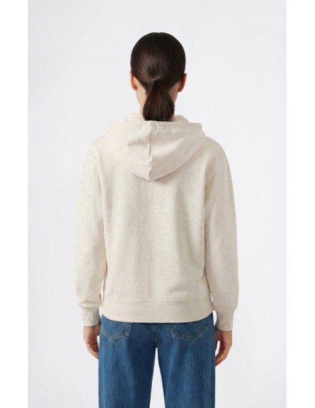 SUDADERA CHAMPION 118553 EM005 OHMM BEIGE MUJER CAPUCHA