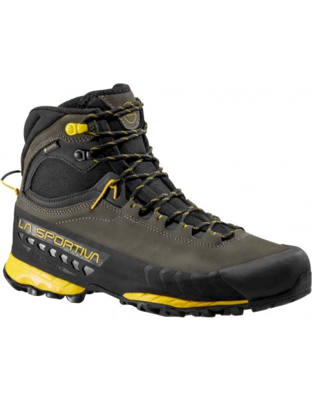 Botas de Montaña Negras La Sportiva TX5 EVO MID GTX  CARBON/YELLOW  hombre Hiking