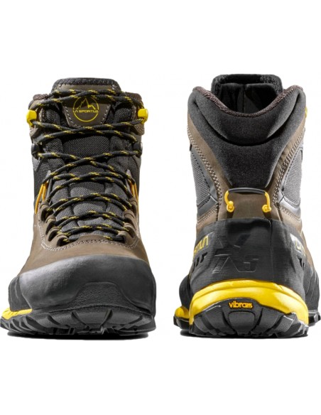 Botas de Montaña Negras La Sportiva TX5 EVO MID GTX  CARBON/YELLOW  hombre Hiking