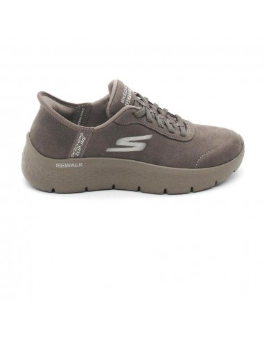 Zapatilla SKECHERS GO WALK FLEX 124837 BRN Marron