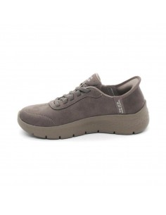 Zapatilla SKECHERS GO WALK FLEX 124837 BRN Marron 2