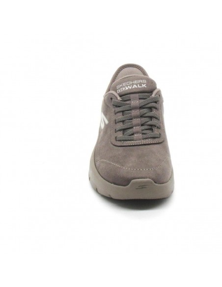 Zapatilla SKECHERS GO WALK FLEX 124837 BRN Marron