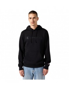 Sudadera CHAMPION HOODED SWEATSHIRT 220271 NBK Negro 2