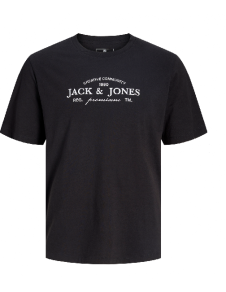 Camiseta JACK & JONES JPRBLAKEVIN SS TEE FST 12298017 Negro Negro