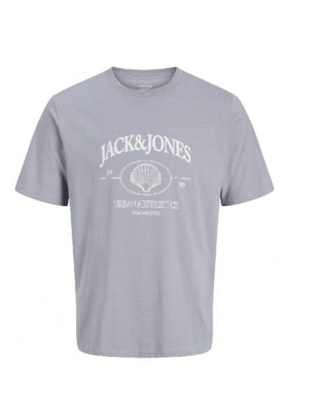 Camiseta JACK & JONES JORNANTUCKET TEE SS CN FST 12297895 Gris Gris